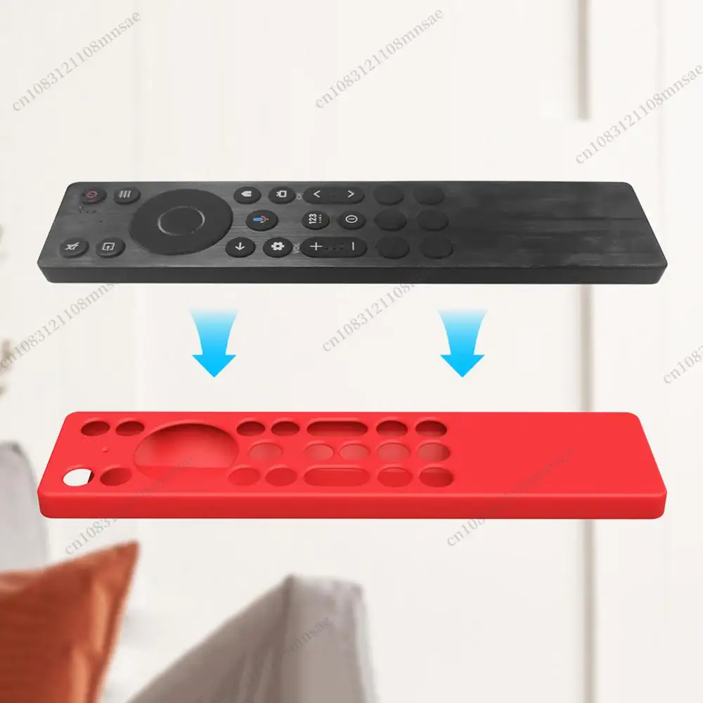 Für TCL RC923A/RC813A Silikon Fernbedienung Fall mit Lanyard Fernbedienung Schützen Fall Drop-Proof RC Abdeckung TV liefert Werkzeug Image