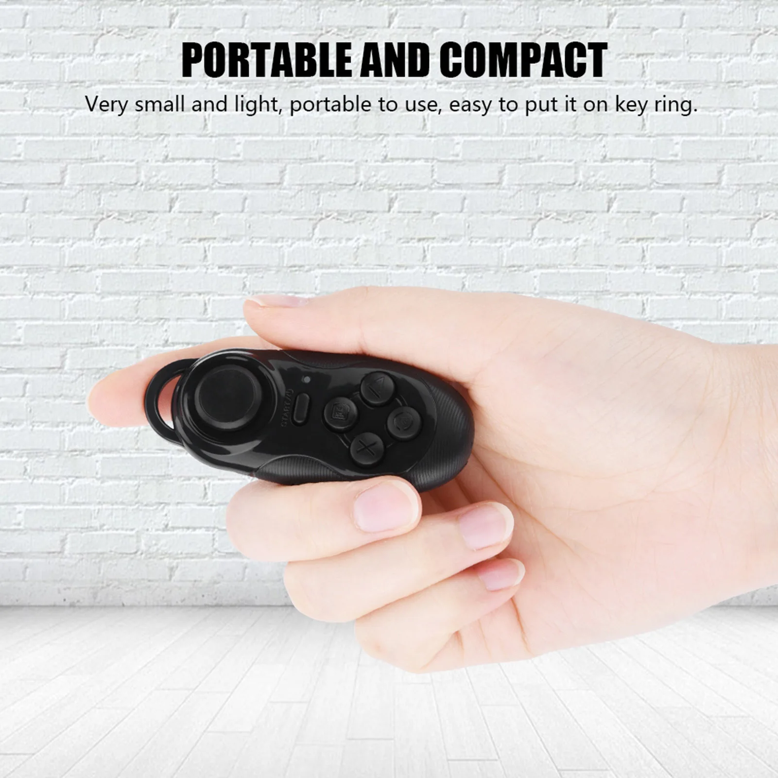 Mini Wireless Remote Gamepad Game Controller Joystick Selfie Timer Fernbedienung Mini Gamepad Selfie Remote Shutter Wireless Image