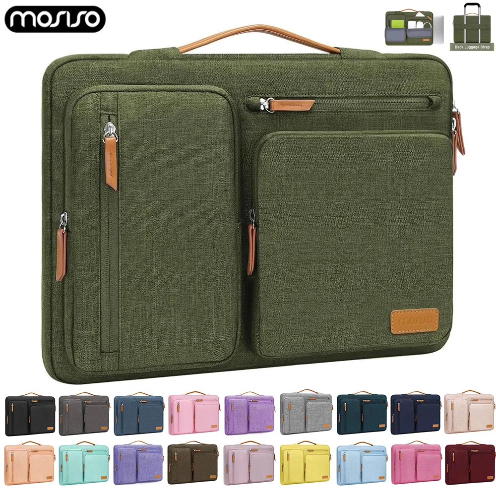 Laptop-Hülle, Handtasche für 2025, MacBook Air Pro 9, 10, 11, 12, 13, 14, 15, 16, 17 Zoll, HP Asus Dell, Computer-Aktentasche, Tablet-Hülle Image