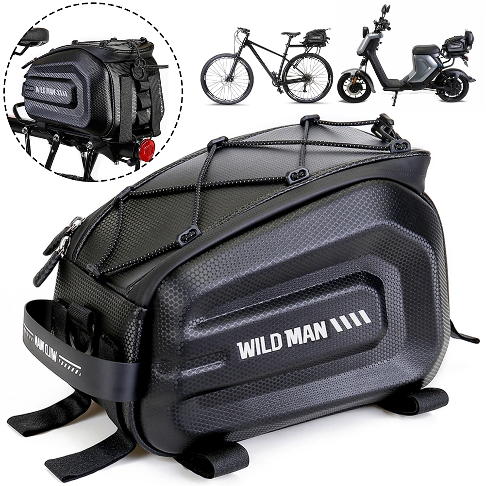 4L Tragbare Fahrradtasche Multifunktions EVA Hard Shell Fahrradtasche Große Kapazität Wasserdichte MTB Rennrad Zubehör Image