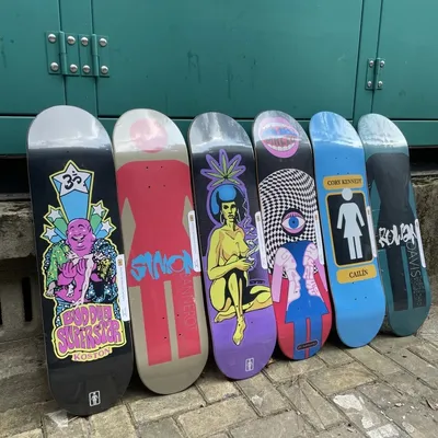 GRIL skateboard parts deck canada maple double rocker 7.75/8.0/8.25/8.378/8.5 inch Add griptape Epoxy glue high quality