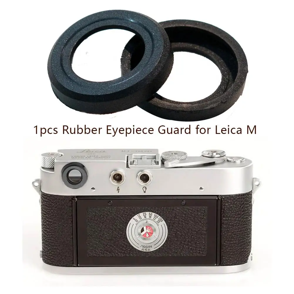 Gummi Okular Schutzhülle Okular Pad für Leica M Eye Cup Protector Gummi 3d gedruckt m2 m3 17mm Image