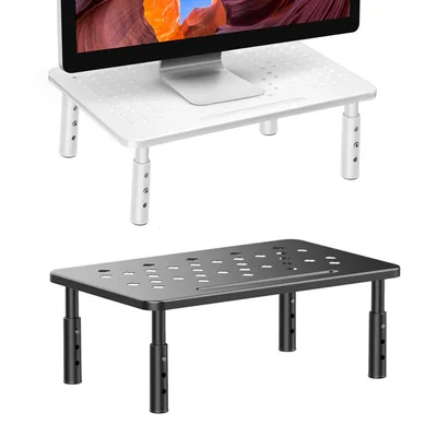 Einstellbare Schreibtisch Monitor Rack Halter PC Bildschirm Stehen Desktop-Computer Display-ständer Für Büro Arbeiten Computer Monitor Heighteni