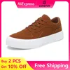 [LANG YUN] Hochwertige Schuhe für Herren, Größe 46 47 48, Herren-Sneaker, modische flache Schuhe für Herren