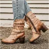 2025 mode Punk Gothic Stil Schnalle Runde Kappe Stiefel Frauen Schuhe Zipper Stiefel Straße transport motor mujer zapatos Große Größe