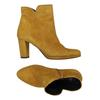 Cox Damen Stiefelette, Gr. 38, gelb, Leder