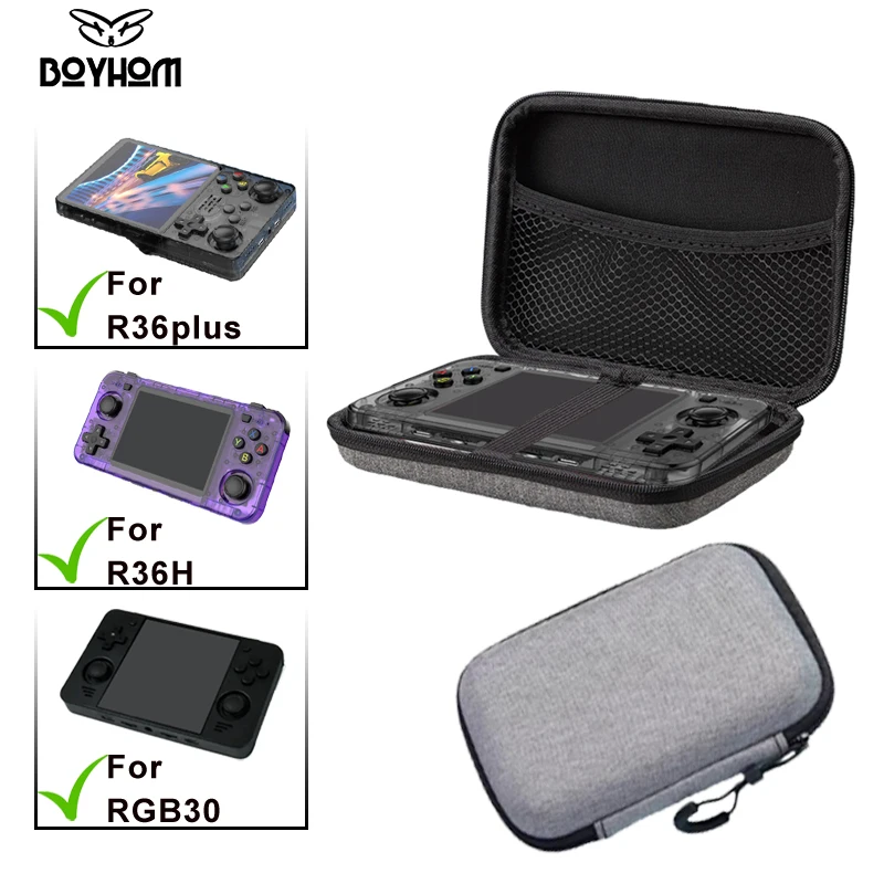 Bag for R36PLUS R36H RGB30 Retro Handheld Video Game Console Portable Pocket Video Player Storage Box