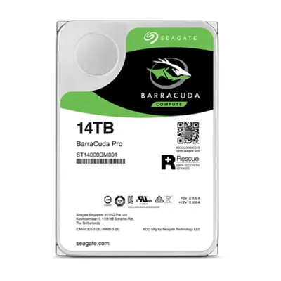 NEW Seagate Barracuda Pro 14TB 5TB 2TB 1TB 500GB 7.2K 256M 6Gb/s 3.5" SATA Hard Drive