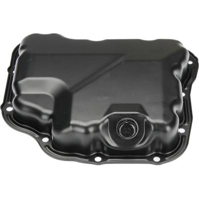 Autotecnica Oil Pan Steel Black, Lower, 24-month, unlimited-mileage limited warranty MI1416311