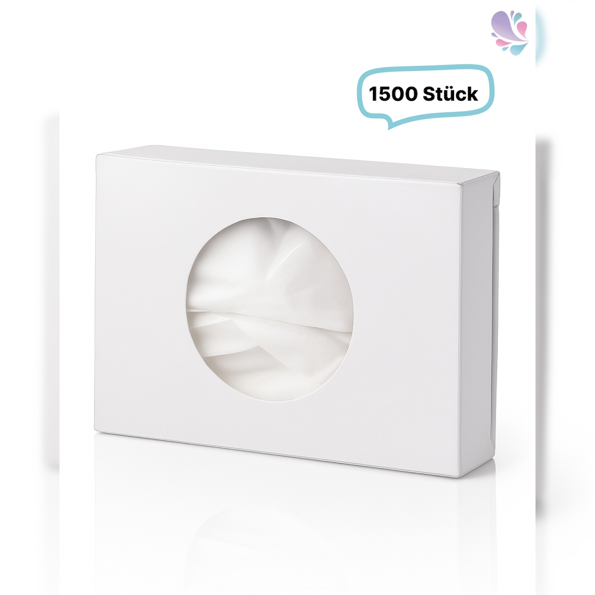 Blanc HYGIENIC Damen-Hygienetüten/-beutel aus solidem, wasserdichtem HD-PE, 1.500 Damenhygienebeutel je SET Image