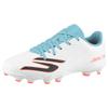 Fußballschuh SKECHERS "JR YOUTH FG, Skechers Skx_2 Jr Youth Mg", Gr. 32, wtqp weiß, Lederimitat, sportlich, Schuhe, Kunstrasenschuh unterstützt multidirektionale Bewegungen