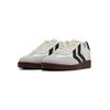 Sneaker HUMMEL "VM78 CPH LS", Gr. 40, weiß (weiß, schwarz), Leder, Synthetik, sportlich, Schuhe