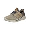 Sneaker SKECHERS "Skechers Sneaker Textil", Herren, Gr. 41, braun, Textil, casual, Schuhe