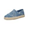 Espadrille TOMS "TOMS Slipper Textil", Herren, Gr. 42,5, blau, Textil, casual, Schuhe