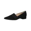 Pumps HÖGL "Högl Pumps Veloursleder", Damen, Gr. 38, schwarz, Veloursleder, casual, Schuhe