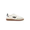 Sneaker FLAMINGOS LIFE "BURELA SLIM", Gr. 40, panna schwarz, Synthetik, Textil, sportlich, Schuhe, veganer Sneaker, Obermaterial aus 70% Maisresten