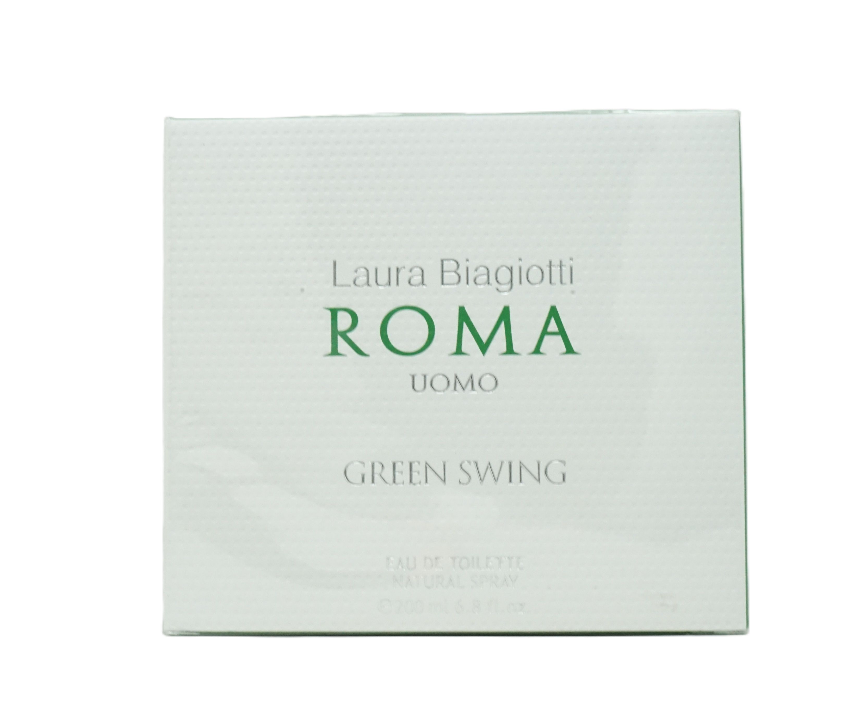 Laura Biagiotti Roma Uomo Eau de Toilette Green Swing 200ml 200 l