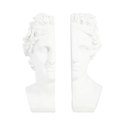 Sagebrook Home Elegantly Crafted Sculptural Bookends, Set of 2, Adorn Your Library or Office in Style - 3