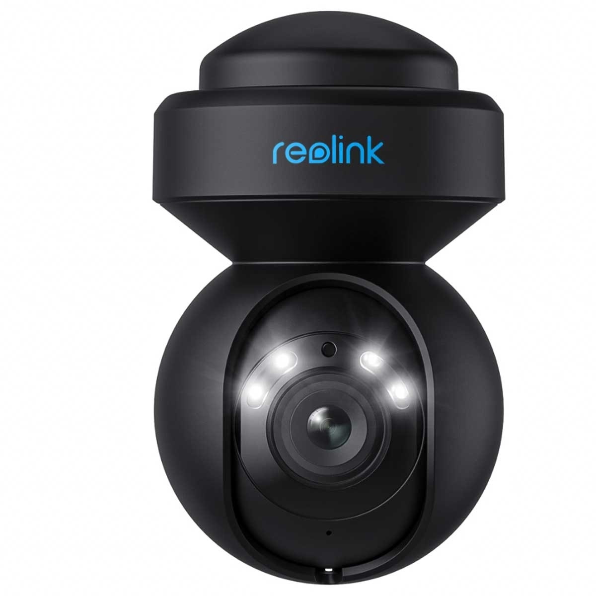 Reolink E Series E540 5 MP WLAN PTZ Überwachungskamera (schwarz) mit Personen- und Fahrzeugerkennung, integriertem Scheinwerfer und Sirene Image
