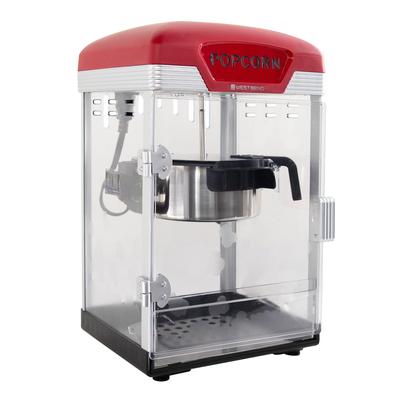 West Bend PCWBTCRD13 4 qt Theater Crazy Popcorn Maker - Red, 120v