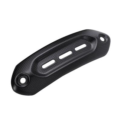 Tlily - Real Carbon Fiber Motorrad Zubehör Auspuff Abdeckung Protector Hitzeschild für Hypermotard Image