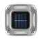 1 pièces 8 LED s lumière solaire au sol lumière solaire étanche lumière chaude lampe de jardin solaire cour extérieures allée marqueur lumière