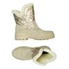 Rieker Damen Stiefelette, Gr. 41, gold, Kunstleder, Tex Membran