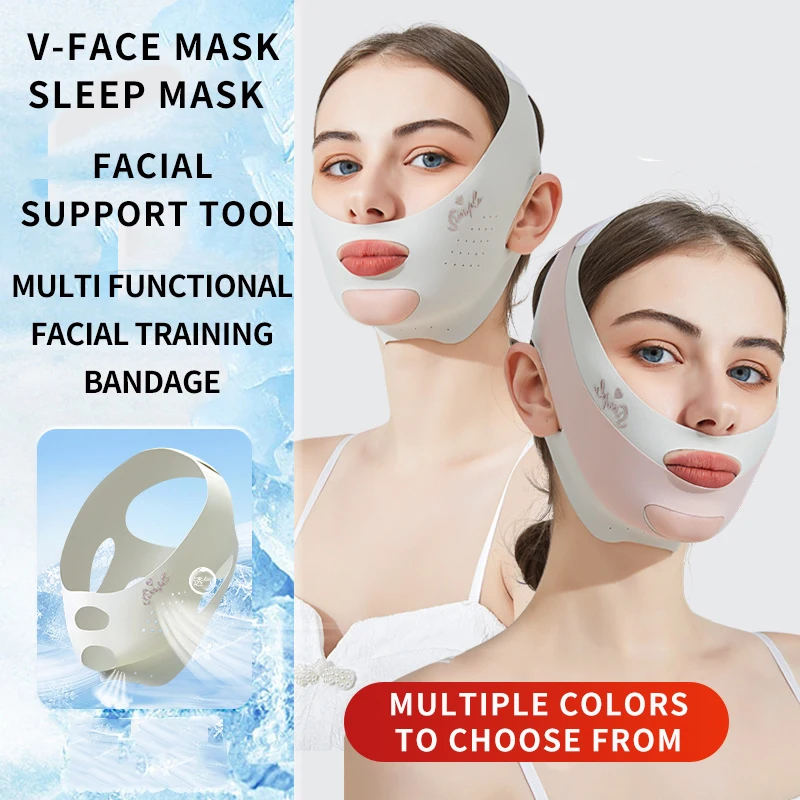 Gesichts Abnehmen Verband Lifting Band V-förmigen Gesichts Abnehmen Band Doppel Kinn Befestigungs Band Engen Band Gesichts Lifting gesichts m Image