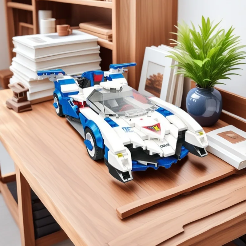 Technologieelemente Sportwagen-Bausteinspielzeug, Spiele zu Hause und persönliche Sammlungsdisplays, Weihnachtsgeschenke (mit Box) Image