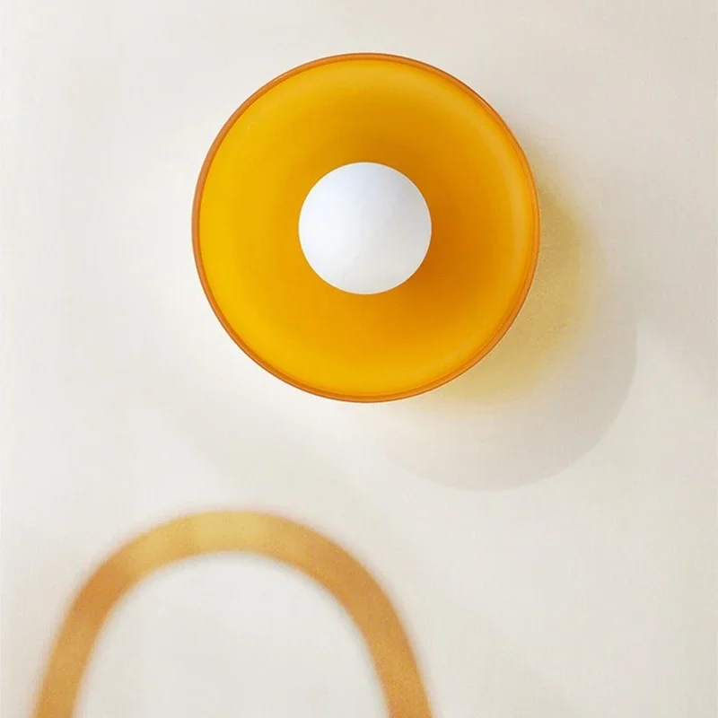 Nordic LED Wand Lampe Glas Vintage Kronleuchter Lichter G9 Quelle Für Eingangsbereich Flur Gang Balkon Schlafzimmer Dection Decke Licht