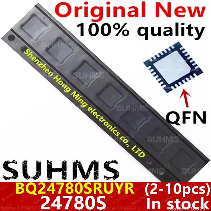 (2–10 Stück) 100 % neu BQ24780SRUYR 24780S BQ24780S XQ24780S QFN-28 Image
