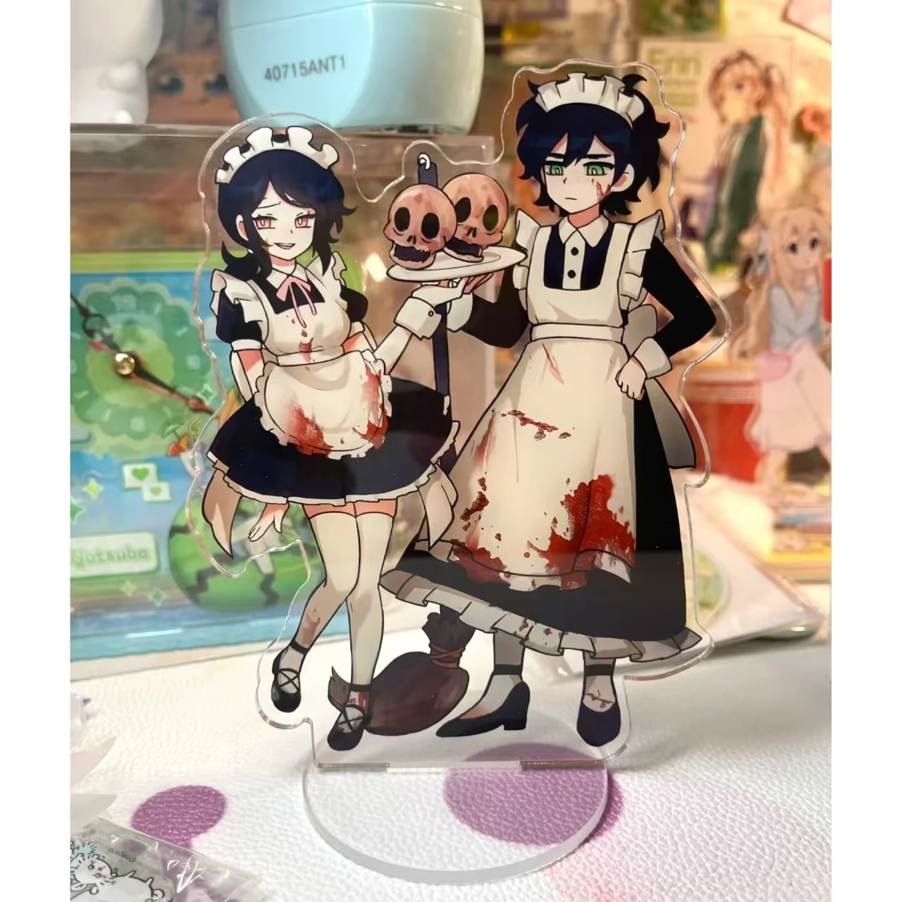 Anime The Coffin of Andy and Leyley Acryl-Ständer Cartoon-Modellplatte Dekoration Schreibtischfigur Display Freunde Weihnachtsgeschenk