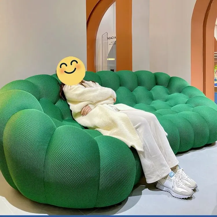Couch Nordic Sofa Modernes Kompressionssofa Fußball Blase Speziell geformte 3-Sitzer-Sofas Wohnzimmer Einzelsofas Wohnmöbel Image