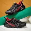 Große Herrenschuhe, 2025, Frühjahr, neue leichte, atmungsaktive Outdoor-Wanderschuhe, modische, kreuzgebundene, bequeme, lässige Turnschuhe