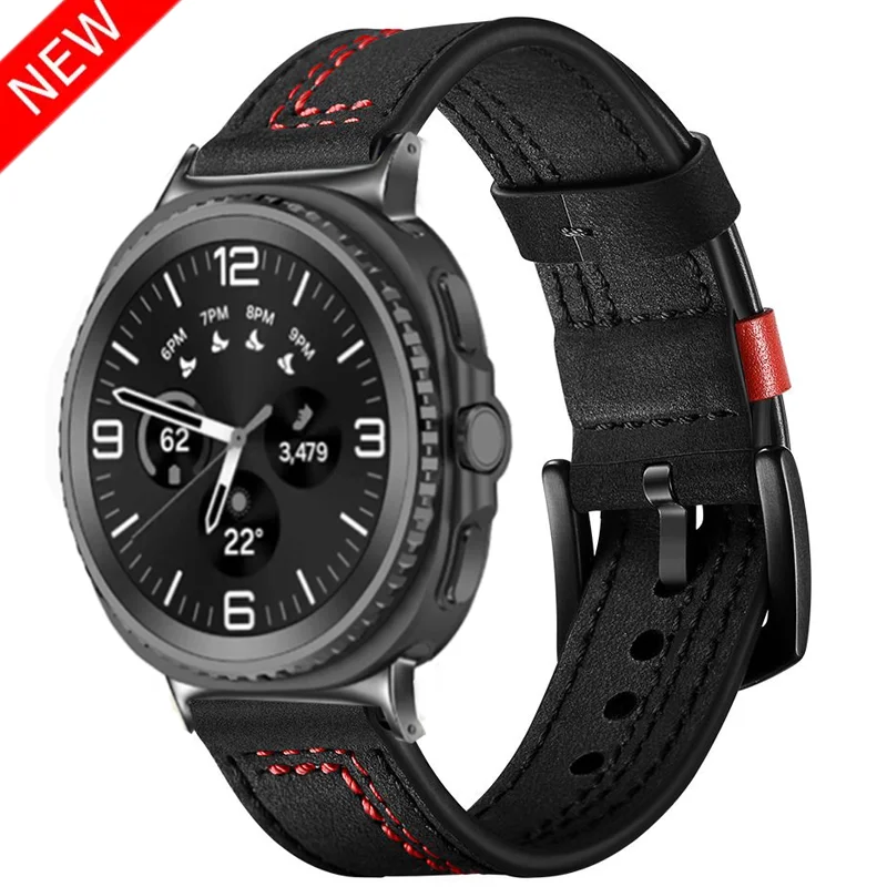 Lederschlaufenarmband für Samsung Galaxy Watch 8 40 mm/44 mm Uhrenarmbänder Armband Correa Galaxy Watch 8 Klassisches Armbandzubehör Image