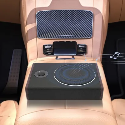 0-12dB Bass Boost Car Stereo Auto Full Frequency Subwoofer Speaker Stereo Carplay Car Audio Suitable For Most Kinds Of Vehicle