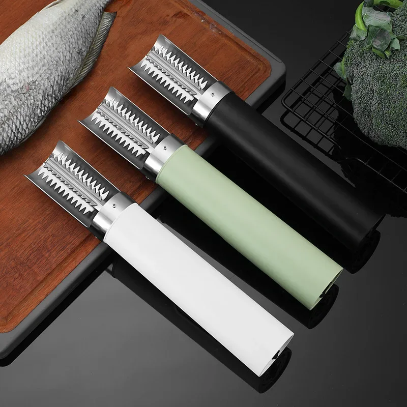 Tragbare Fisch Scaler Cordless Elektrische Fisch Scaler Remover Fisch Schaber Reiniger Meeresfrüchte Werkzeuge Fisch Entferner Reiniger Wireless Image