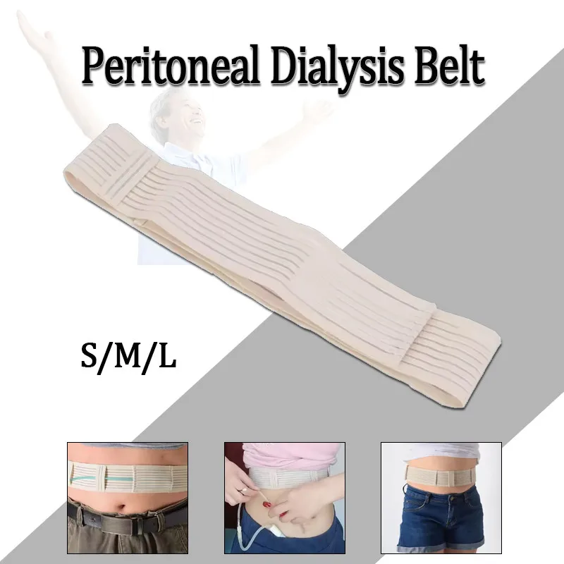 Peritonealer Dialysegürtel, verstellbar, atmungsaktiv, Katheterfixierungsgerät, Futterschlauchhalter, Entwässerungsschlauchgürtel, Bauchgürtel Image