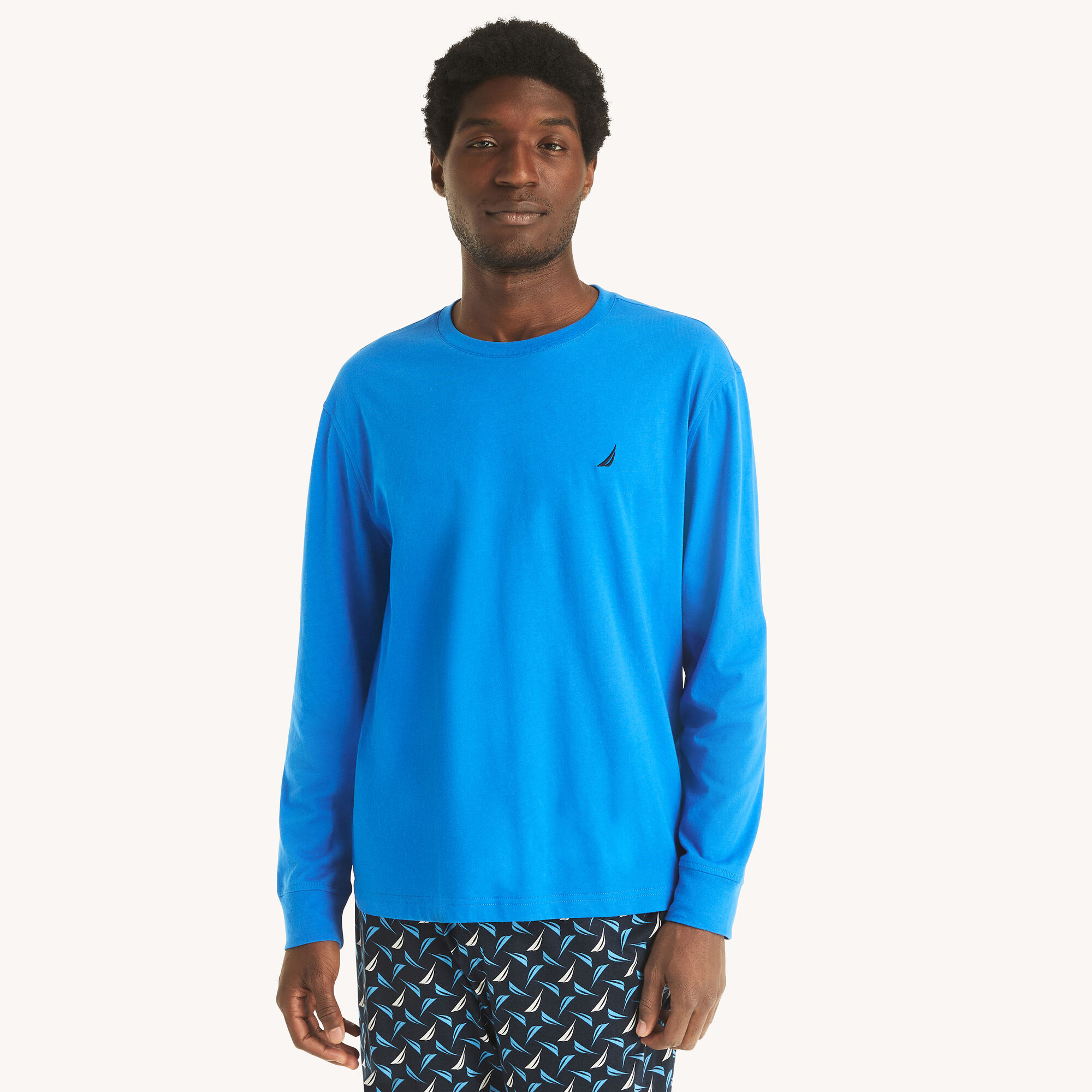 Nautica Men's Pajama Pant Set 444 (True Navy), M