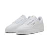 Sneaker PUMA "SHUFFLE DOWNTOWN", Gr. 37, weiß (puma weiß, puma weiß, puma gold), Synthetik, sportlich, Schuhe
