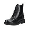 Schnürstiefelette NERO GIARDINI "Nero Giardini Stiefelette Leder", Damen, Gr. 37, schwarz, Leder, casual, Schuhe