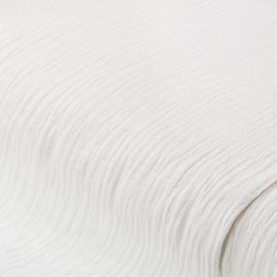 Musselin/Doppel-Gaze-Jacquard, wollweiß Image