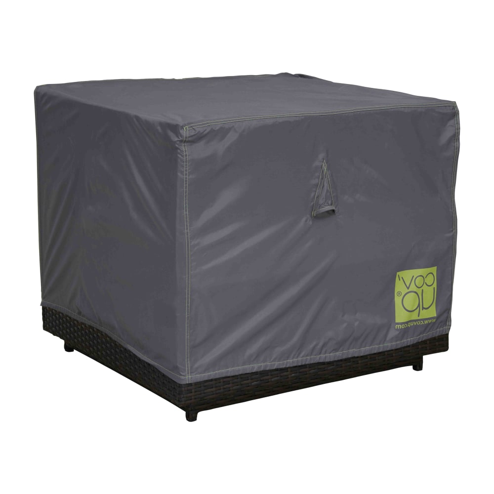 Copertura per poltrona da giardino in poliestere grigio