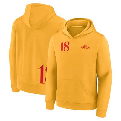 The Open Pin Flag Hoodie – Gelb – Kinder Image