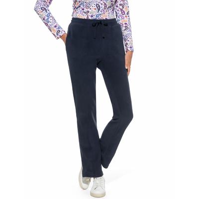Walbusch Damen Freizeithose Thermo-Fleece Blau Image