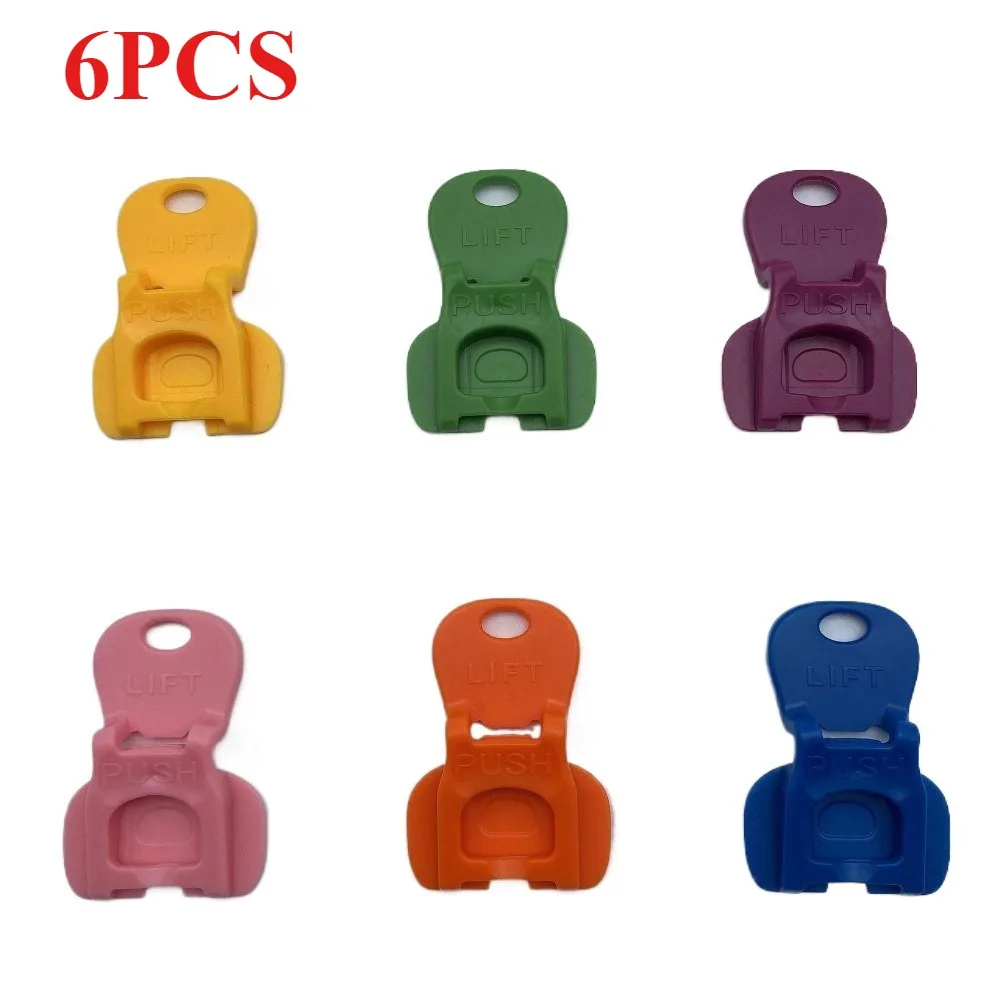 6PCS Dosenöffner Kleine Einfache Getränke Flasche Opener Abdichtung Staubdicht Einfach Ziehen Opener Werkzeug Wein Zubehör Küche Gadgets