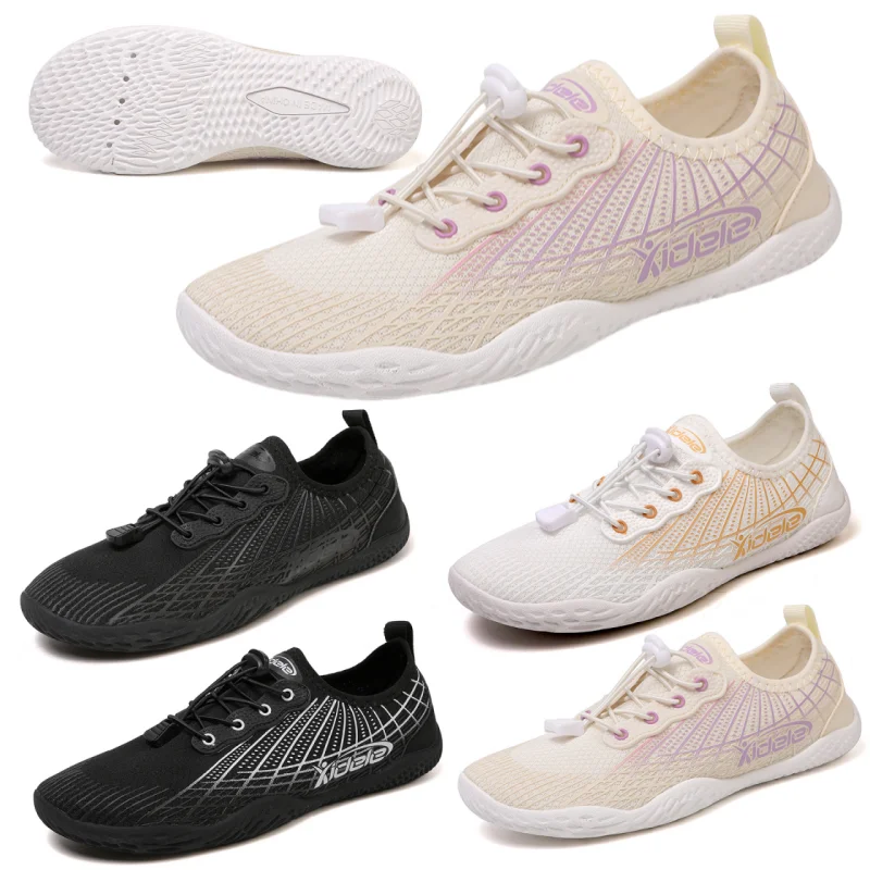 Paar Outdoor-Barfußschuhe, Strand, Bootfahren, Angeln, rutschfest und verschleißfest, schnell trocknend, mit Entwässerungslöchern in den Sohlen Image