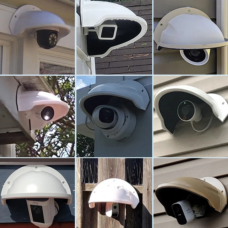Schutzhüllen Wand Wasserdichte Regenschutz CCTV Turret Dome Kameras Schutz Box Sicherheit Kamera Schutz Fall Image
