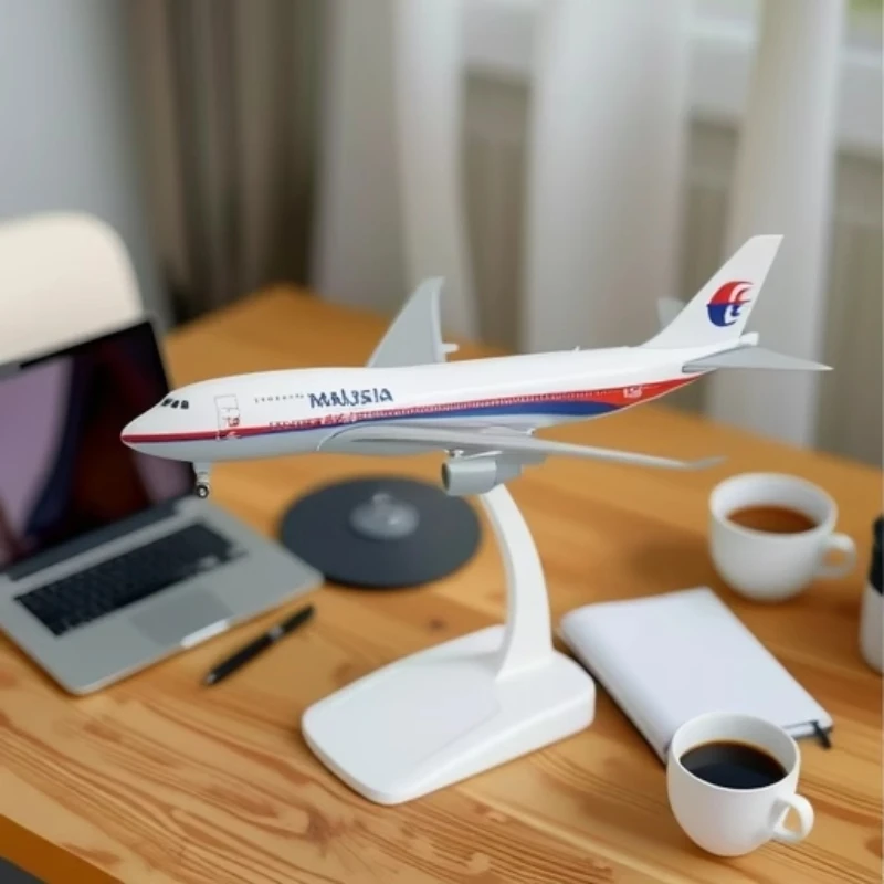 20 cm B747 Malaysia Airlines Modell B747 Druckgusslegierung Metall Flugzeug Spielzeug & Fahrwerk Hobby