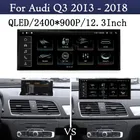 QLED Android 15 Per Audi Q3 2013 - 2018 Wireless Carplay 4G Android 14 Navigazione GPS Video per auto Lettore multimediale WiFi BT DSP